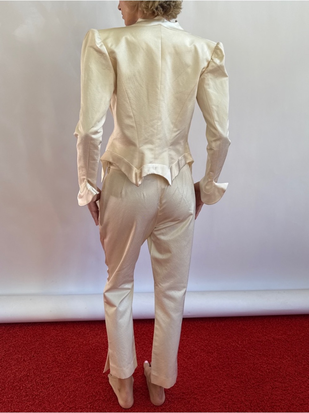 VIVIENNE WESTWOOD BRIDAL SUIT SS2015 FREDDY FRAME SUIT US8 NWT